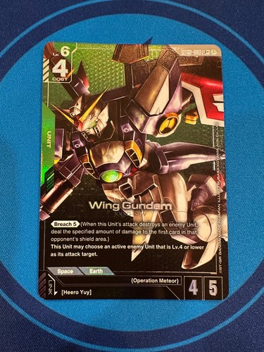 Gundam card game wing - card,