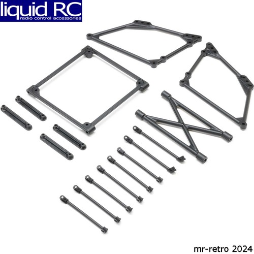 Losi los 2428 top wing - wing, mount