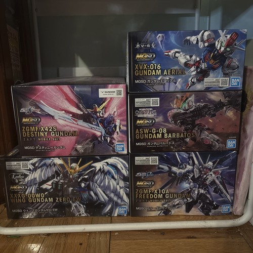 Bandai gundam gunpla lot mg - bandai,