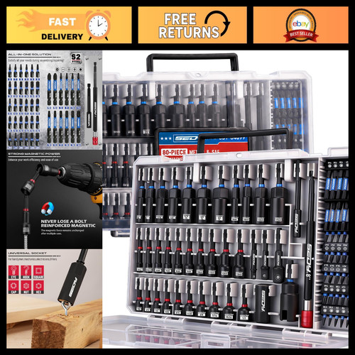 Piece magnetic nut - 80-piece,