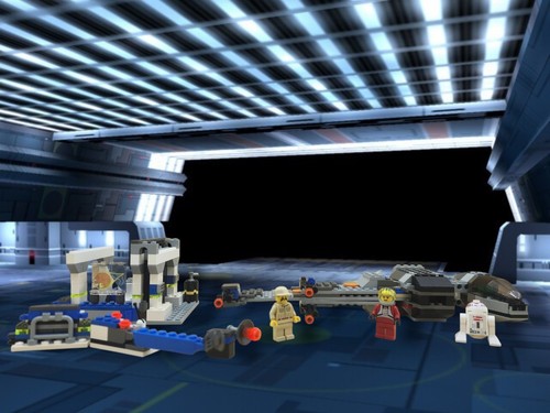 2000 lego star wars - star,