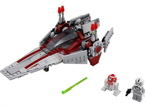 Lego star wars - star, v-wing