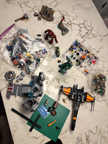 Incomplete lego marvel 76031 - incomplete,