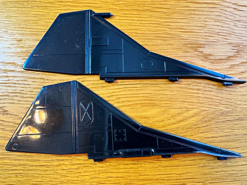 Joe raven back fins - raven,