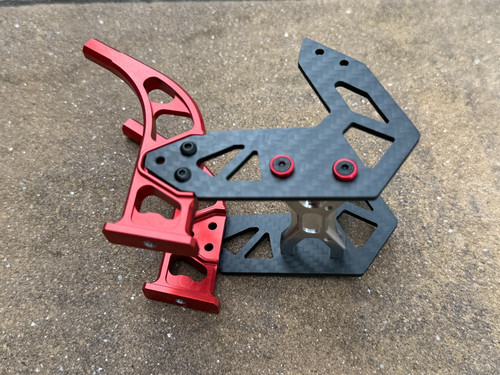 Carbon alum wing mount set - wing,