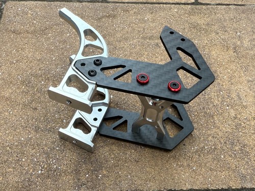 Carbon alum wing mount - carbon,