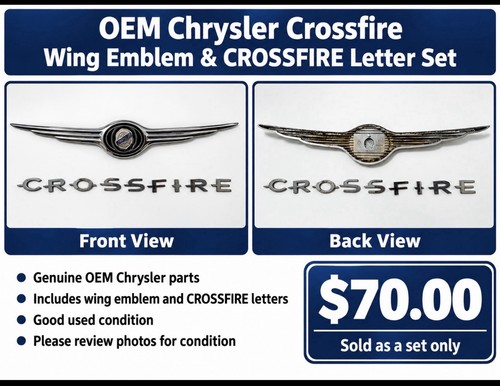 Oem chrysler crossfire - crossfire, wing