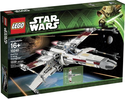 Lego nib star wars - star, red