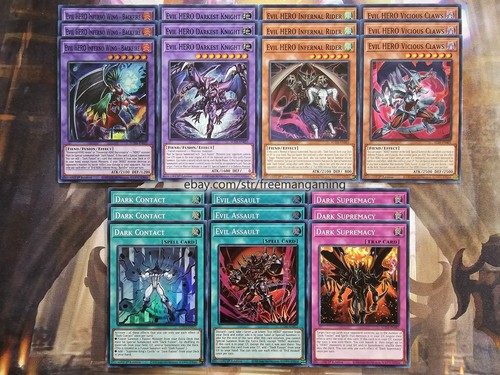 Yugioh evil hero deck core - yugioh,