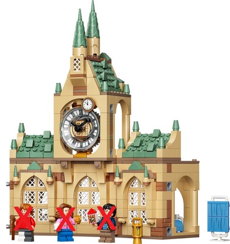 Lego hospital wing building - lego,